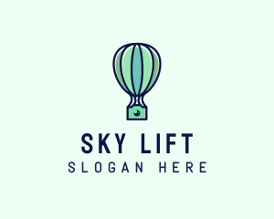 Hot Air Balloon Photography logo design