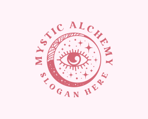 Mystic Cosmic Eye logo design