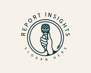 Microphone Live Media logo