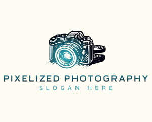 Photography Studio DSLR logo design