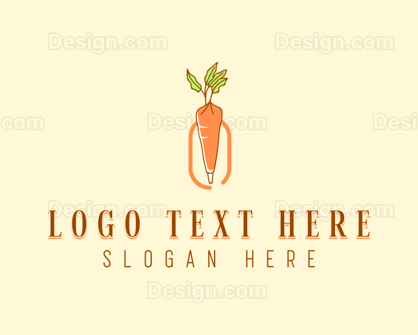 Carrot Cake Baking Logo