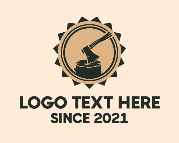 Stamp logo example 3
