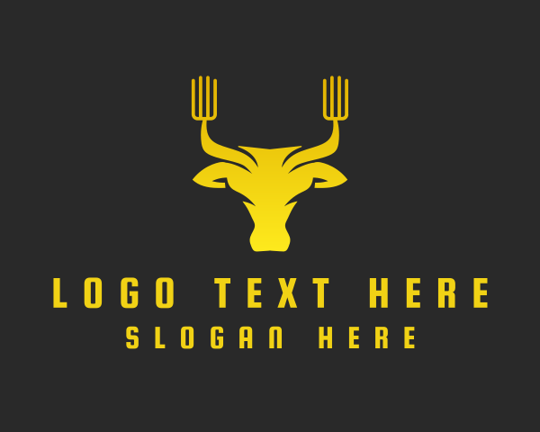Steakhouse logo example 2