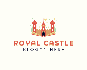 Learning Castle Book logo design