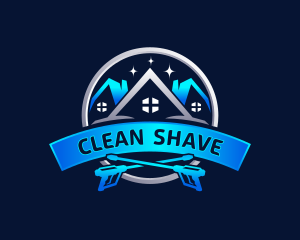 Pressure Wash Cleaning logo design