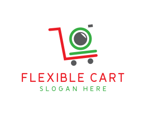 Cart Camera Shopping logo design