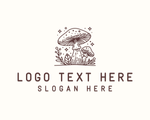 Fungus Herbal Mushroom logo