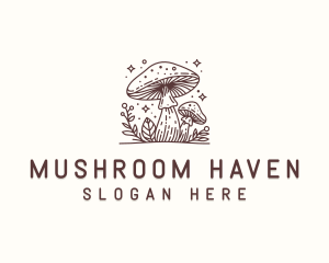 Fungus Herbal Mushroom logo