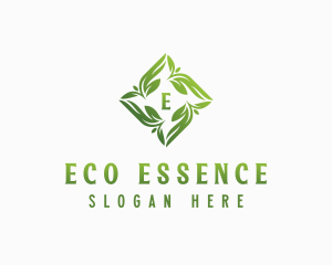 Eco Herbal Garden logo design