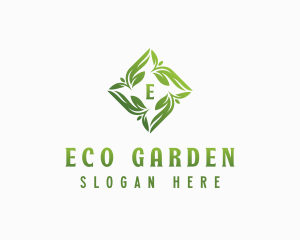 Eco Herbal Garden logo design