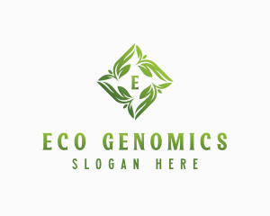 Eco Herbal Garden logo design