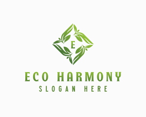 Eco Herbal Garden logo design