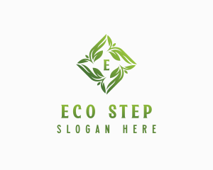 Eco Herbal Garden logo design