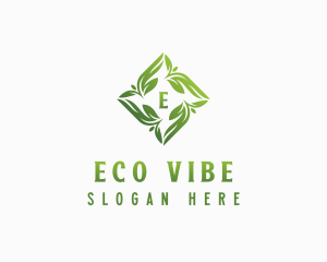 Eco Herbal Garden logo design