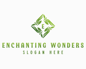 Eco Herbal Garden logo design