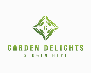 Eco Herbal Garden logo design