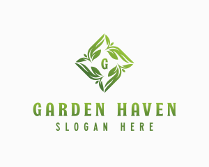 Eco Herbal Garden logo design