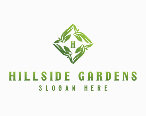 Eco Herbal Garden logo design