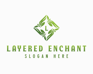 Eco Herbal Garden logo design