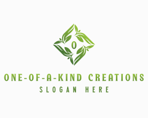 Eco Herbal Garden logo design