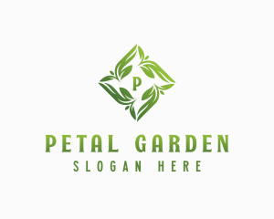 Eco Herbal Garden logo design