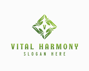 Eco Herbal Garden logo design