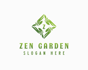 Eco Herbal Garden logo design