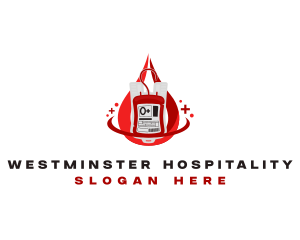 Medical Blood Hospital logo design