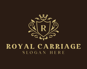 Royal Crown Shield logo design