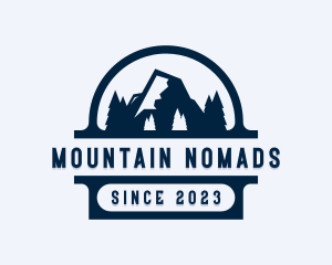 Mountain Climbing Adventure logo design