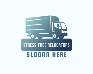 Delivery Truck Logistics logo design