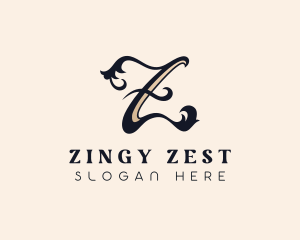 Elegant Ornamental Boutique logo design