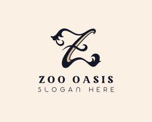 Elegant Ornamental Boutique logo design