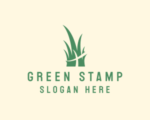 Grass Cutting Landscaper logo design