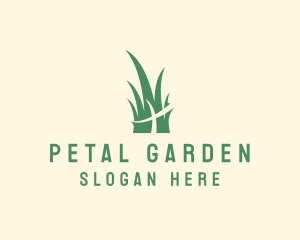 Grass Cutting Landscaper logo design