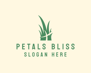 Grass Cutting Landscaper logo design