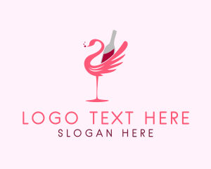 Flamingo Wine Beverage logo