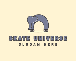 Elephant Skate Park logo design