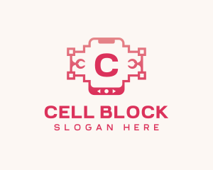 Mobile Phone Repair logo design