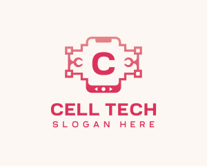 Mobile Phone Repair logo design