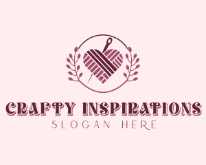 Crafted Heart Knitting logo