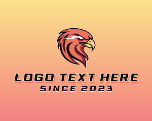Eagle - Eagle Bird Lightning logo design