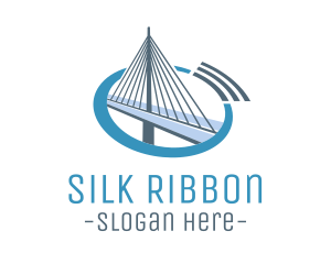 Blue Cable Bridge logo design