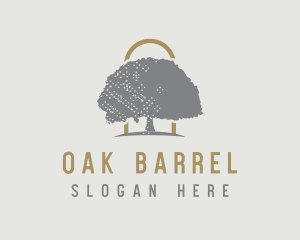 Oak Tree  Farm logo design