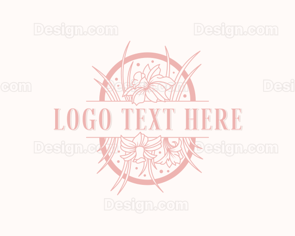 Garden Floral Eco Logo