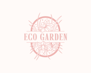 Garden Floral Eco logo design