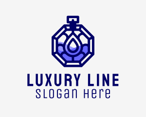 Luxury Perfume Bottle logo design