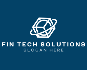 Tech Cube Planet  logo design