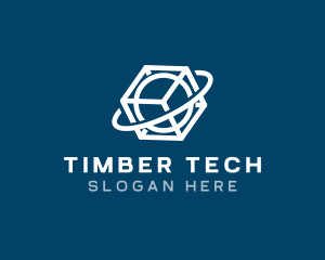 Tech Cube Planet  logo design