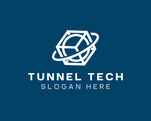 Tech Cube Planet  logo design